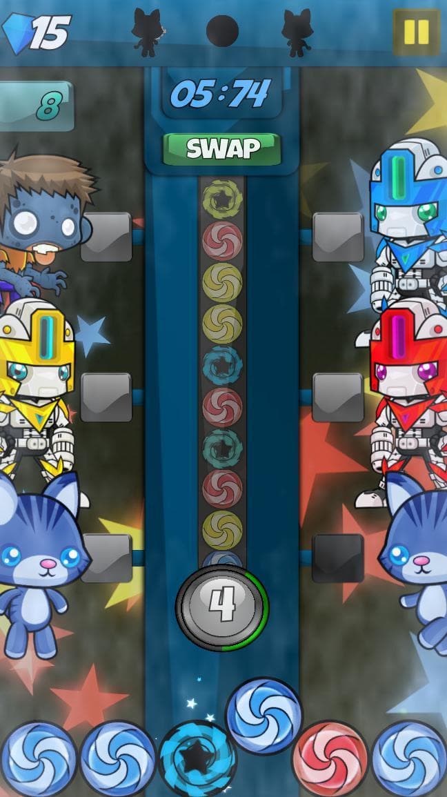 Zombies, Cats & Robots! screenshot 4