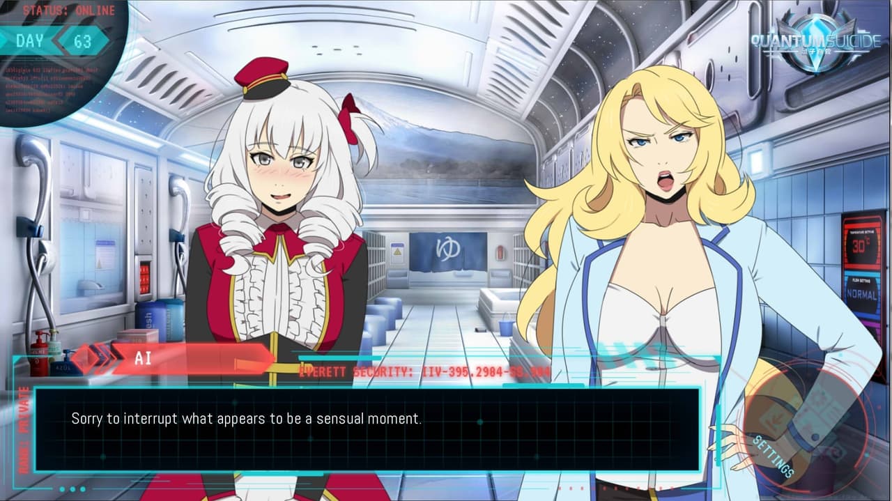 Quantum Suicide (Visual Novel) screenshot 4