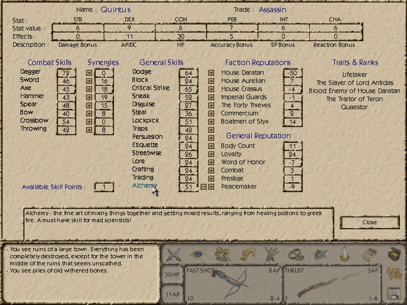 Age of Decadence screenshot 2