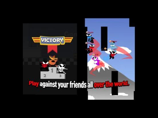 Jumping Ninja .io - 2 Player screenshot 4
