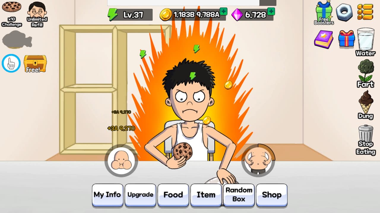 Food Fighter Clicker Games screenshot 2