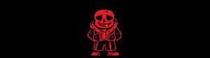 Underfell sans Battle by Mcatr