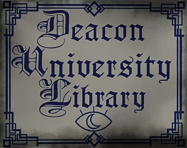Deacon University Library Special Collections