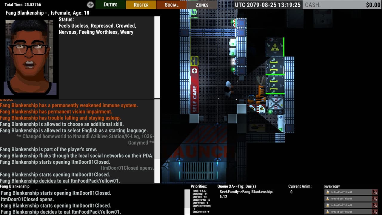 Ostranauts screenshot 2
