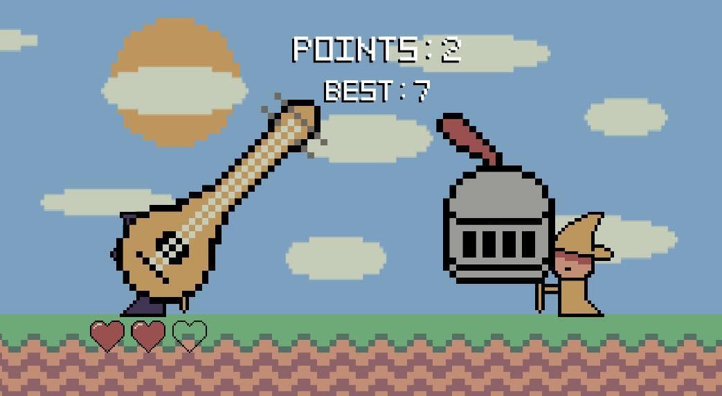 Knight, Dragon, Skeleton, King, Music screenshot 3