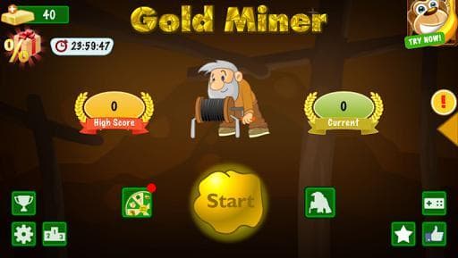 Gold Miner Classic screenshot 4