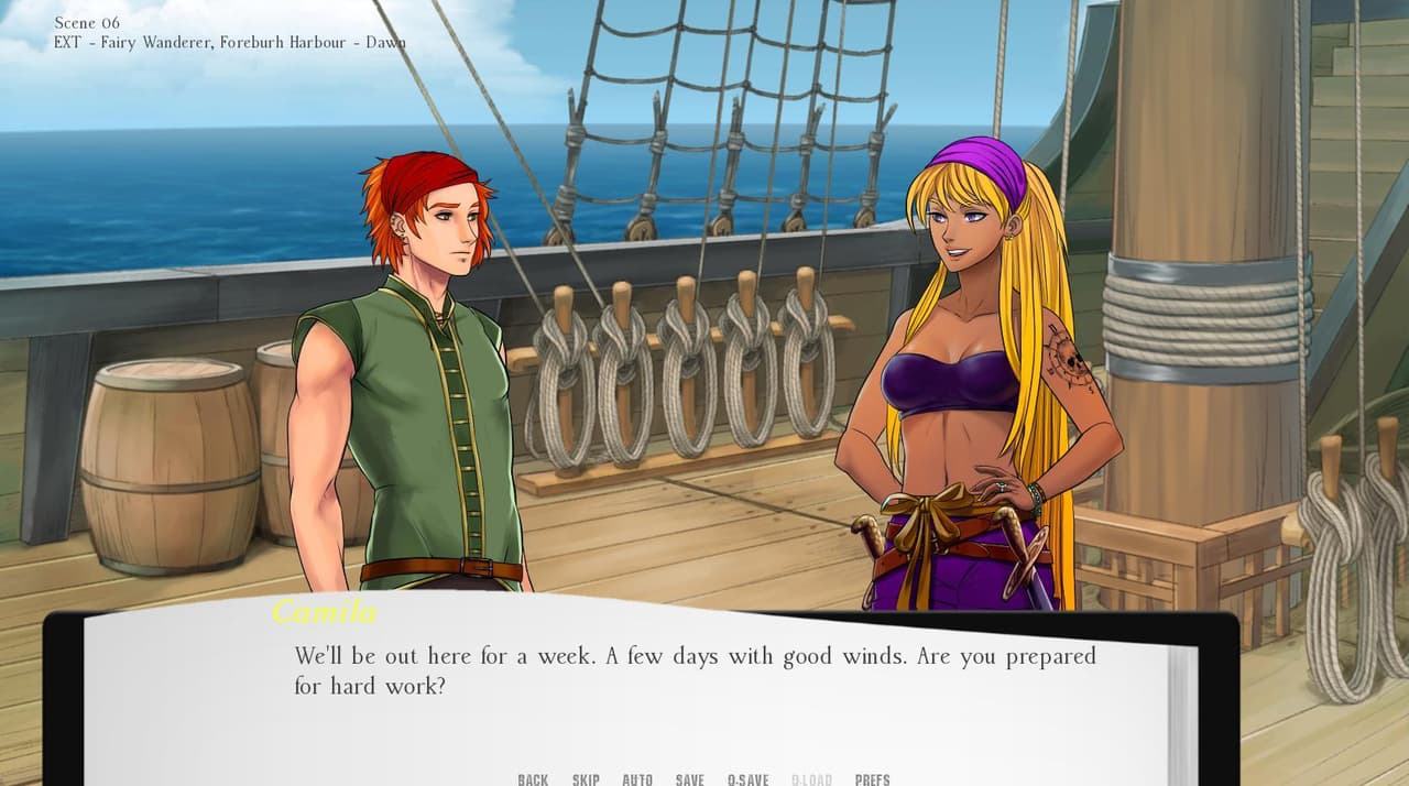 Dragon Tribe the Visual Novel Demo screenshot 3