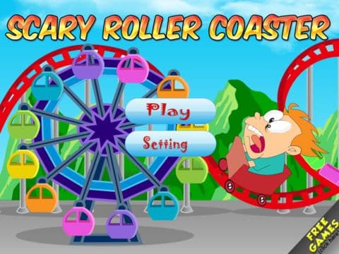 Scary Rollercoaster Theme Park Rush - Tilt Strategy Game screenshot 2