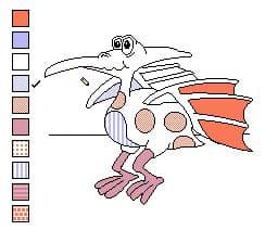 Color a Dinosaur