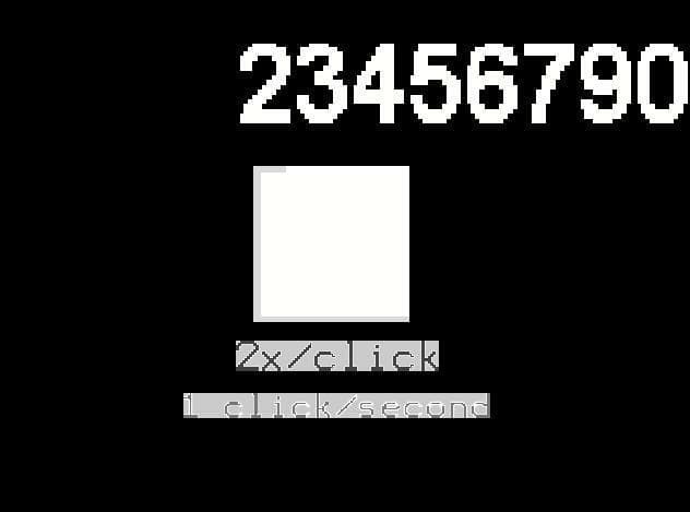 shitty clicker game