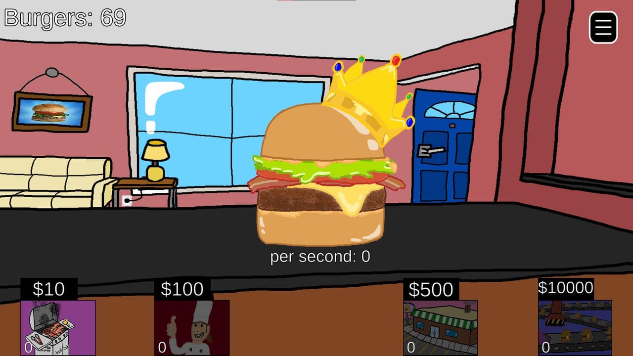 Burger Clicker (Pillow Sammich)