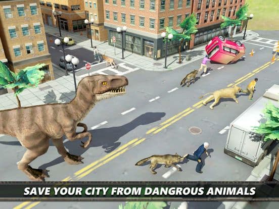 Dinosaur City Simulator Games screenshot 3