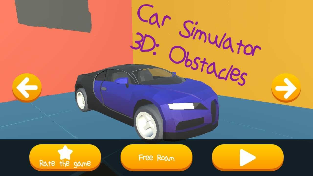 Car Simulator 3D: Obstacles screenshot 2
