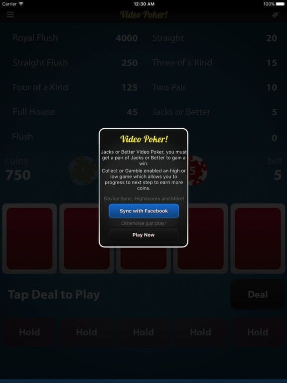 Video Poker! screenshot 5