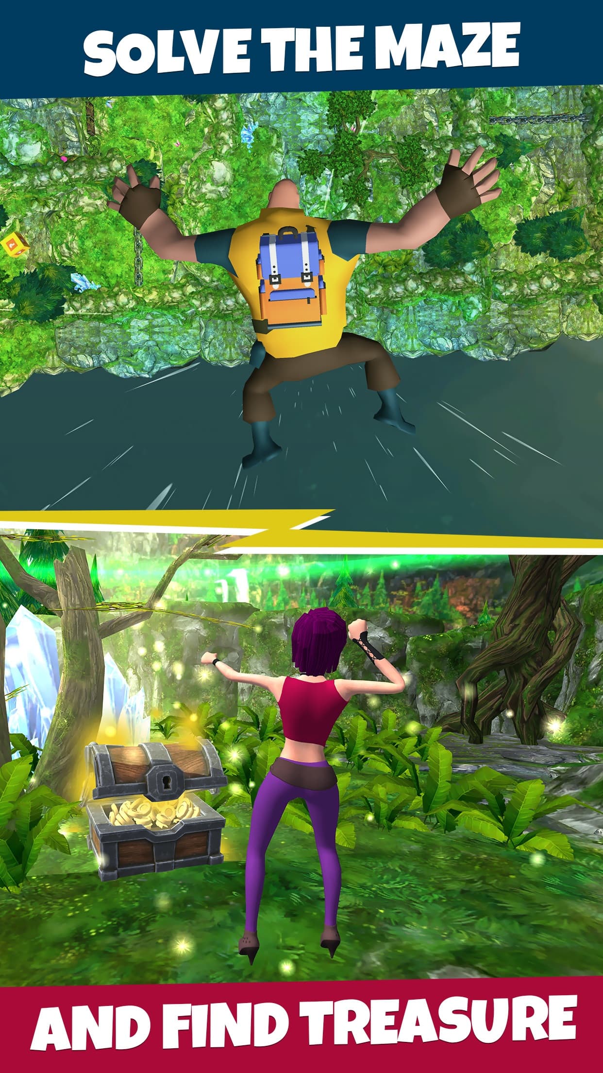 MazeRun: Parkour Battle Royale screenshot 5