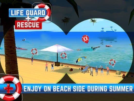 Beach Life Guard Simulator: Coast Emergency Rescue & Life Saving Simulation Game screenshot 3