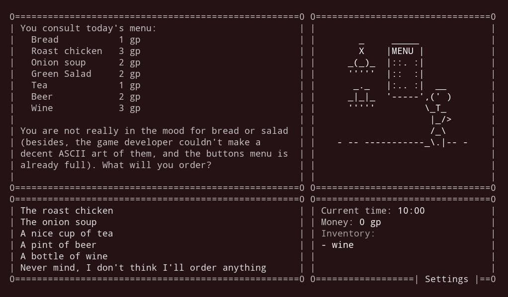 ASCII Quest (Cookie_CHR)