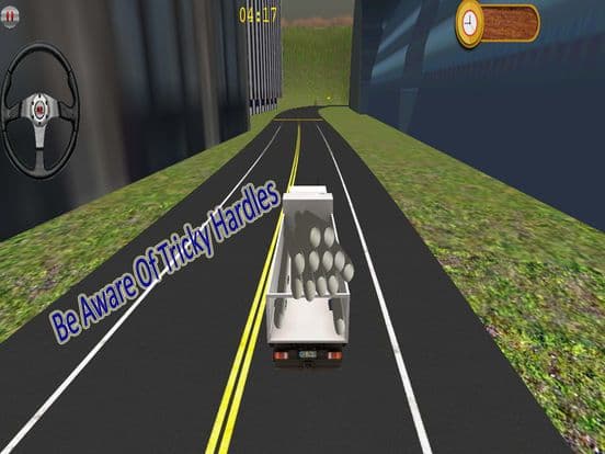 Cargo Shipping Truck: Tricky Phony Driving