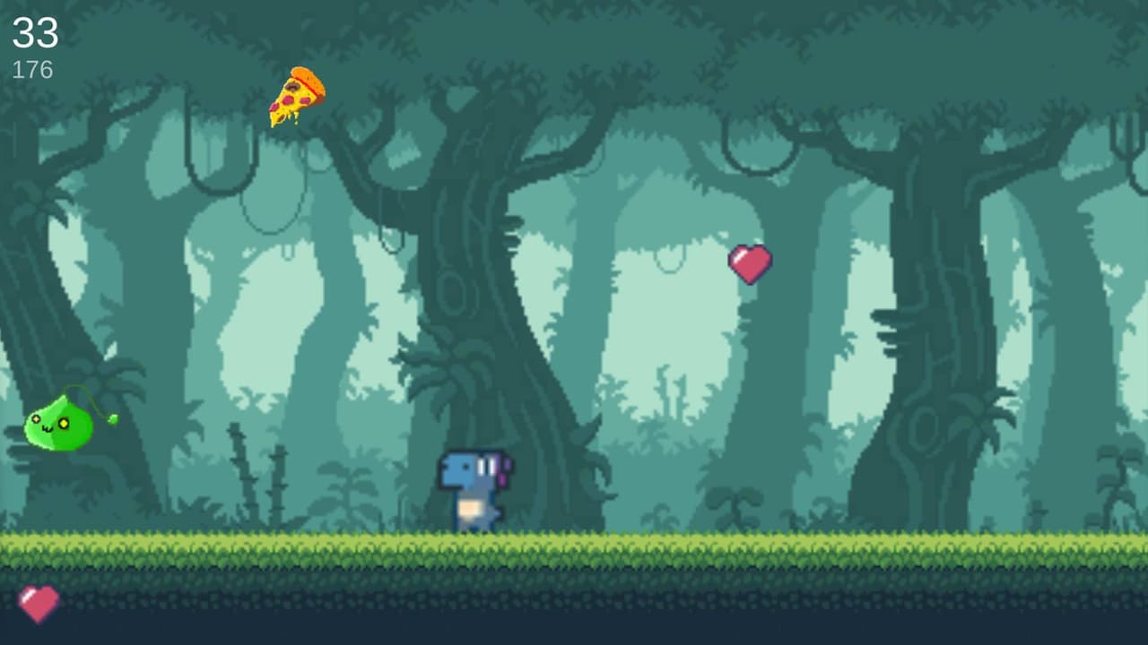 Hungry Dino (itch) screenshot 2