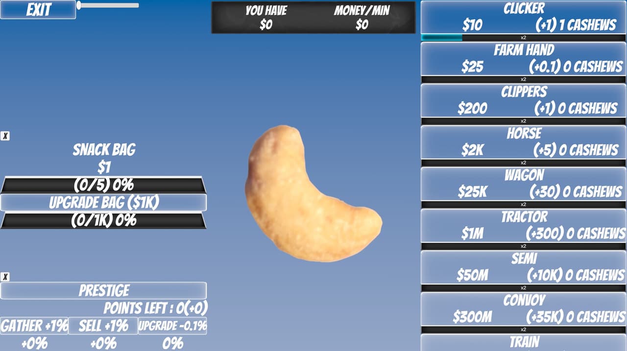 Cashew Clicker screenshot 5