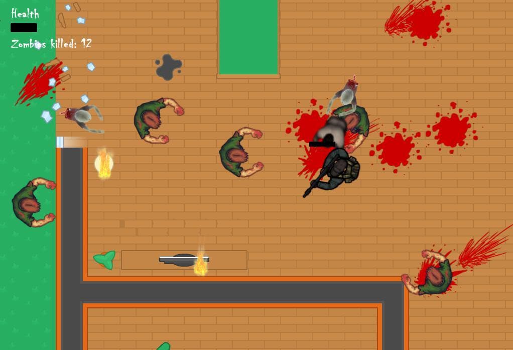 Drunk Zombie Defense screenshot 3
