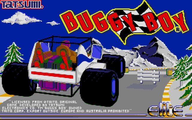 Buggy Boy screenshot 2