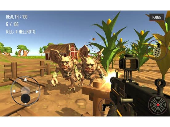 Monster Hunting City Shooting screenshot 2