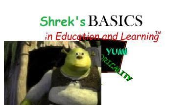 Shreks Basics in Education and Learning screenshot 2