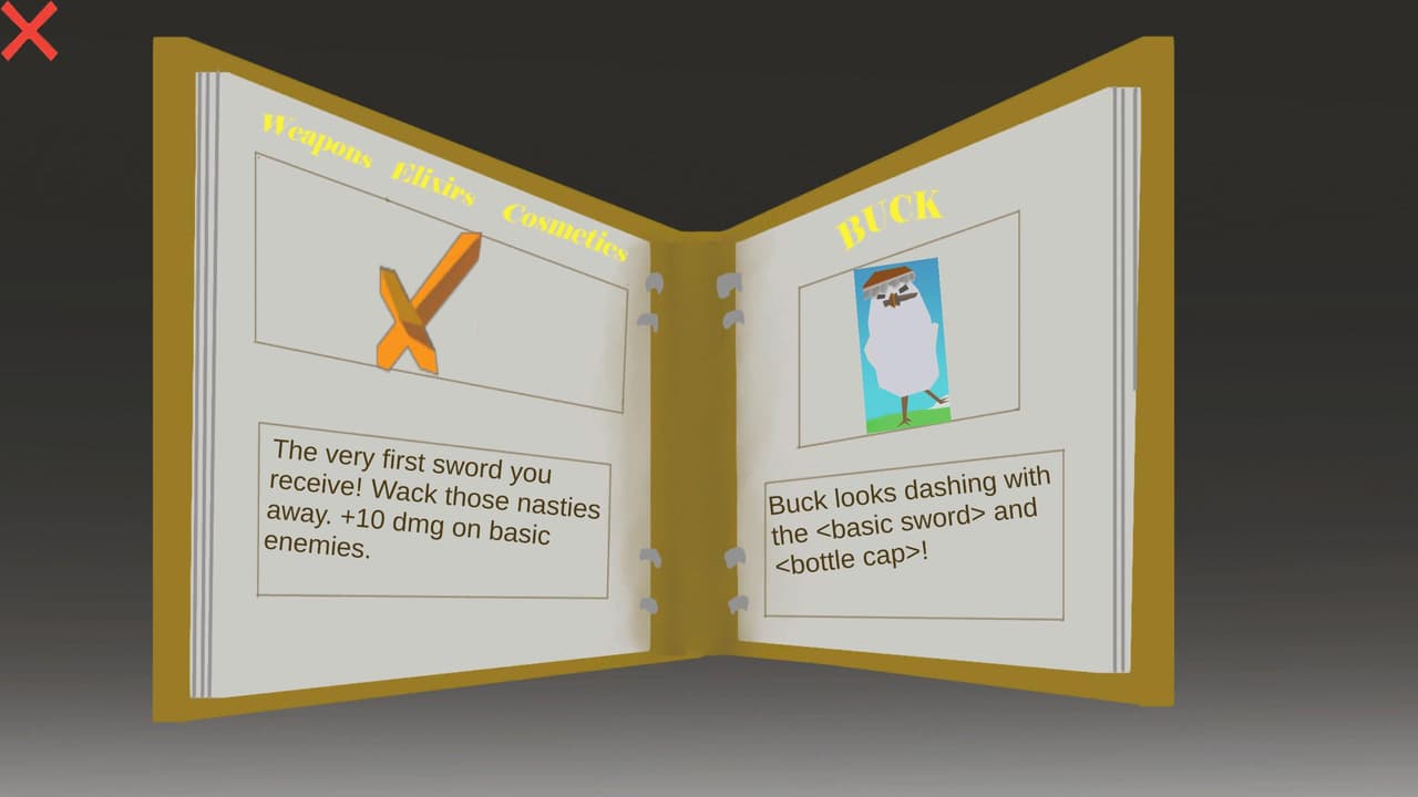 Adventuring Buck UI playthrough