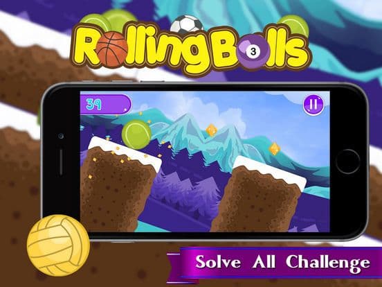 Christmas Rolling Balls screenshot 5
