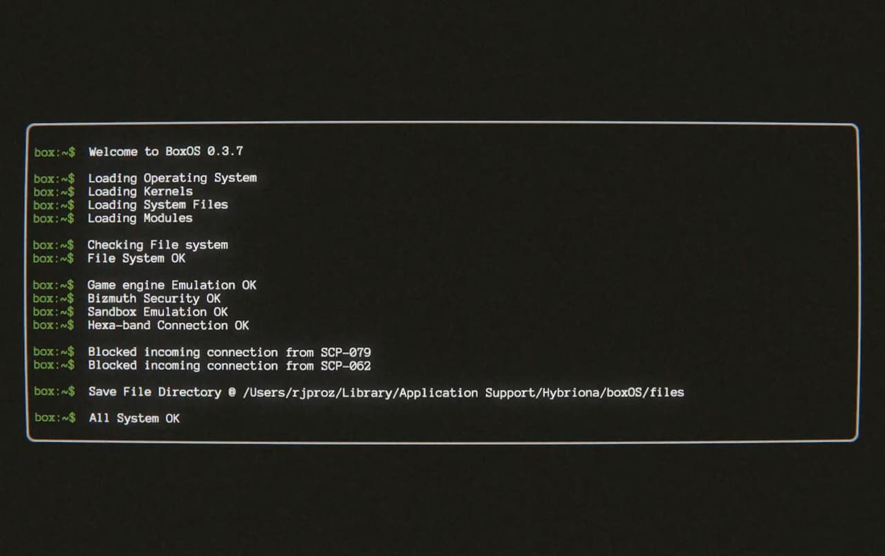 The Sentient Box screenshot 2