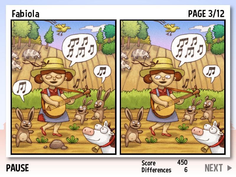 10 Stories: Find the Differences