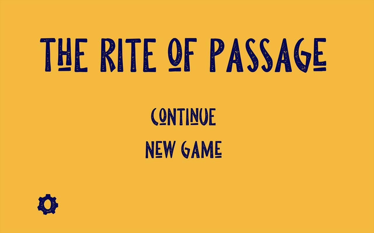 The Rite of Passage