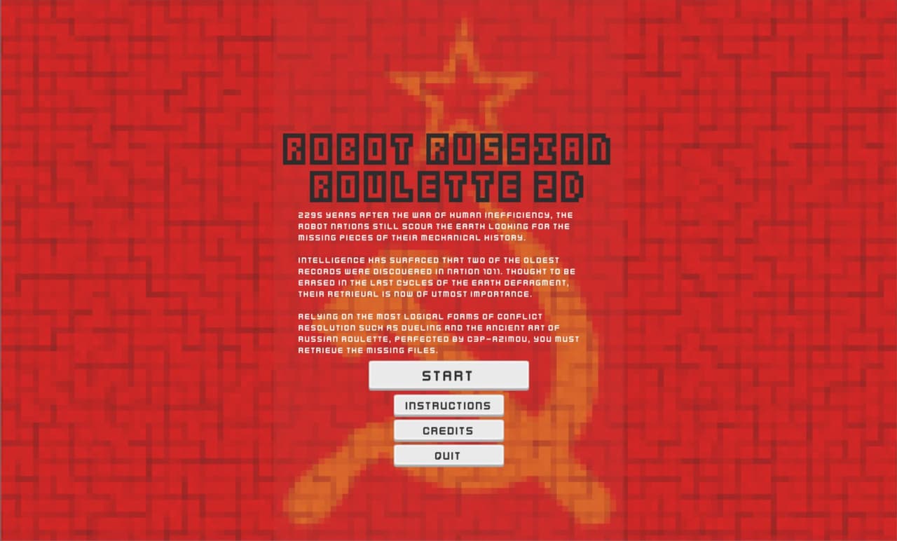 Robot Russian Roulette 2D