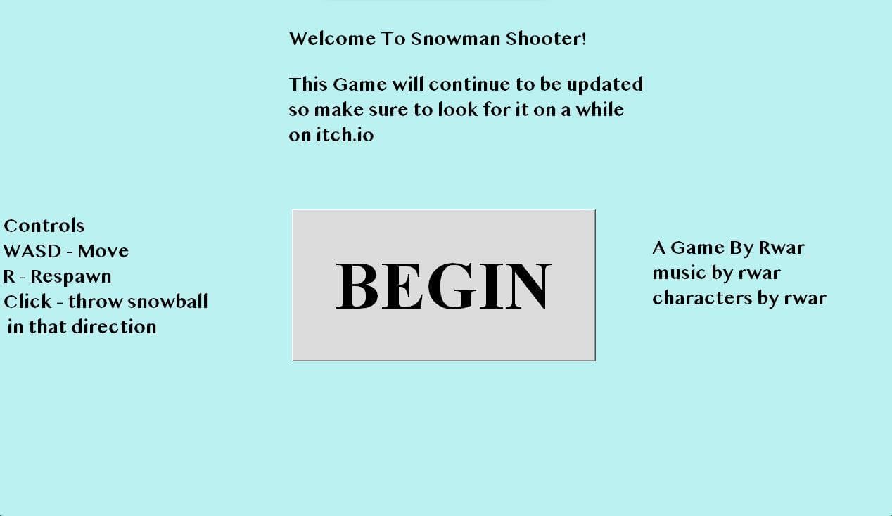 Snowman Shooter! screenshot 2