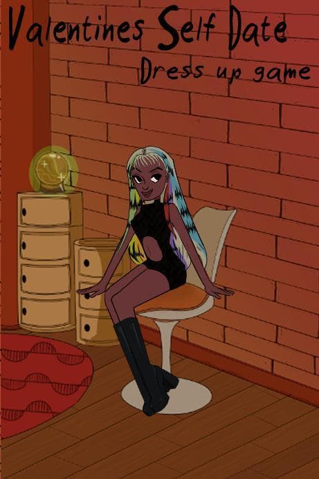 Valentines Self Date Dress up game