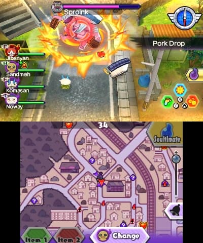 Yo-kai Watch Blasters: Red Cat Corps screenshot 5