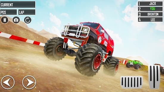 Monster Truck Racing Game screenshot 2