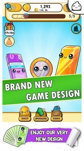 Money Evolution - Idle Cute Clicker Game Kawaii screenshot 2
