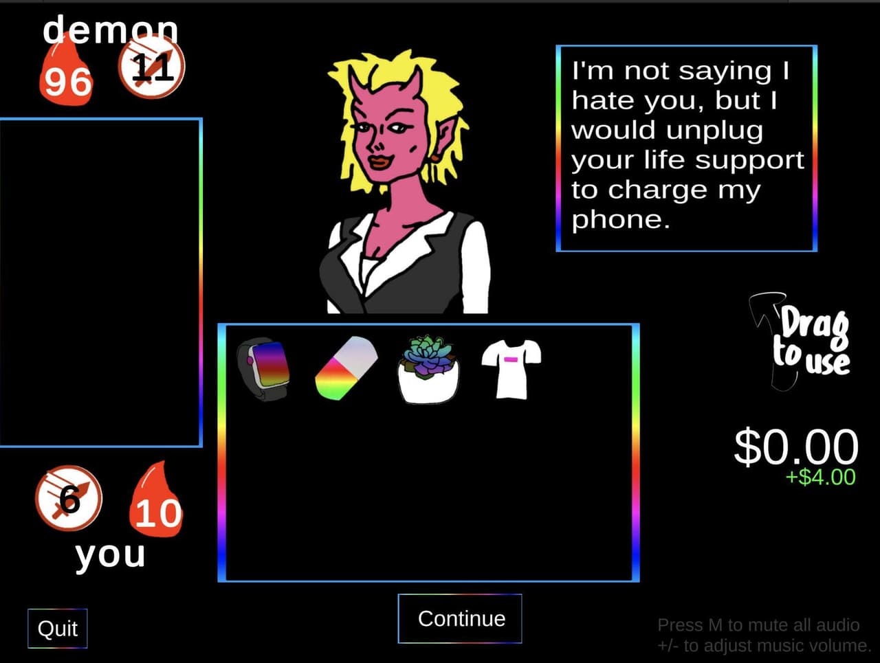 Inner Demons (LD47) screenshot 2