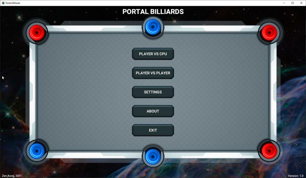 Portal Billiards screenshot 2