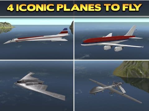 3D Plane Flying Parking Simulator Game - Real Airplane Driving Test Run Sim Racing Games screenshot 3