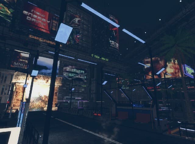 VR Bike Tour/Exercise in 22nd Century World screenshot 6
