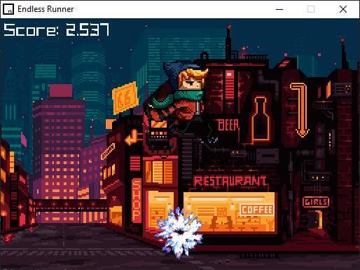 C++ Endless Runner screenshot 2