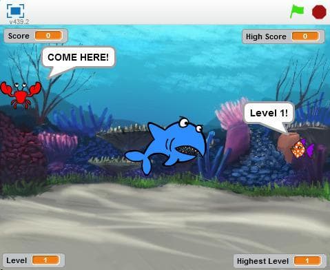 Shark Attack (crookidgames) screenshot 2