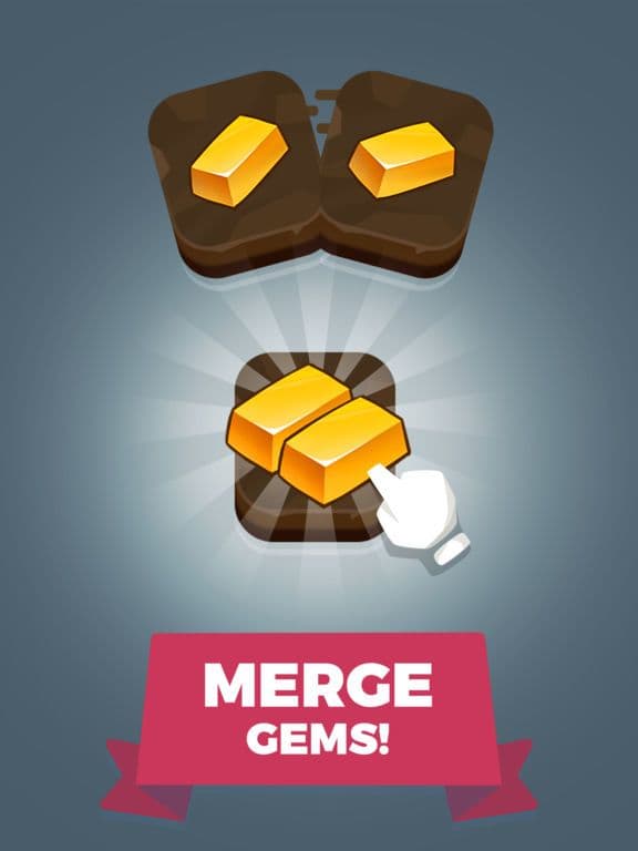 Merge Gems! screenshot 2
