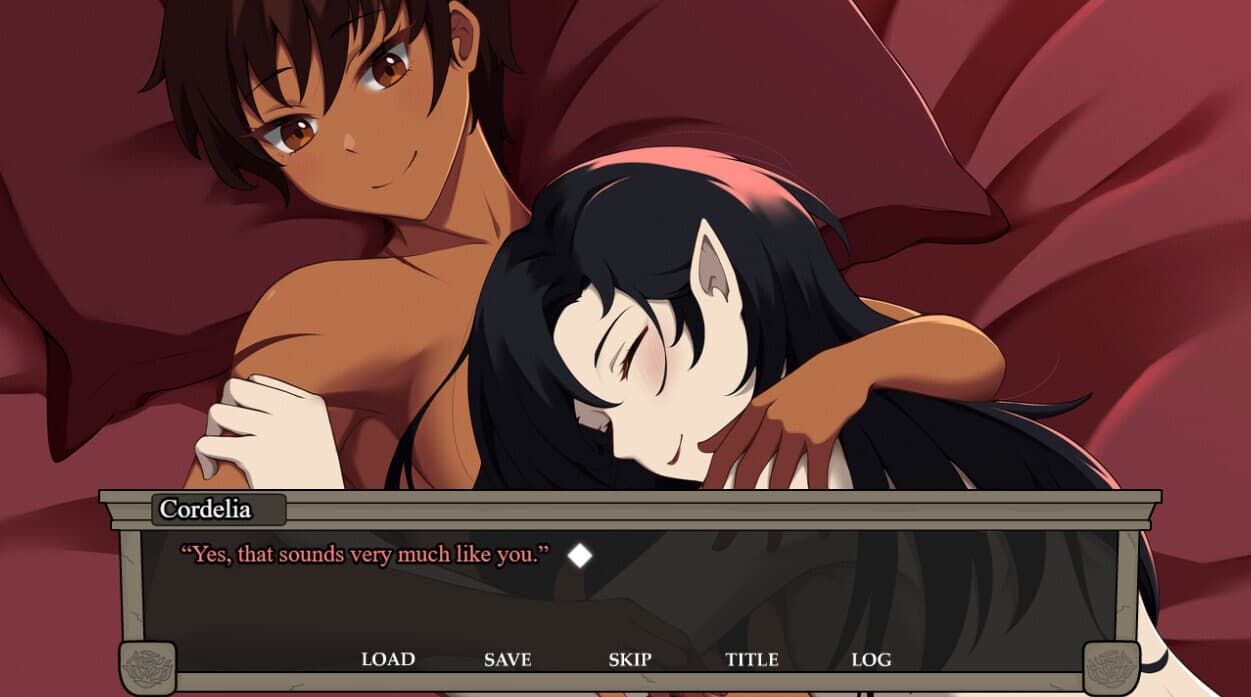 Carpe Noctem - Yuri Visual Novel screenshot 5