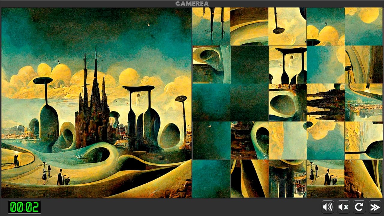 Surrealism Puzzle screenshot 2