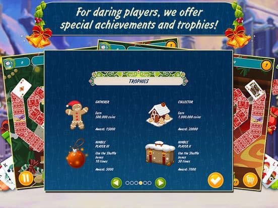 Solitaire Christmas. Match 2 Cards Free. Card Game