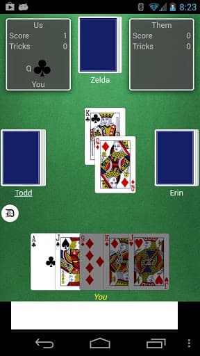 Euchre (free) screenshot 4